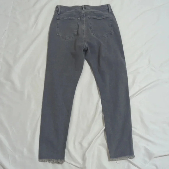 LOFT Fresh Cut Curvy Skinny Jeans, Color Light Wash Gray Size 6/28 - Picture 9 of 16